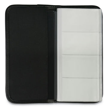 Universal® Business Card Holder, Holds 160 3.5 X 2 Cards, 4.75 X 10.13, Vinyl, Black freeshipping - TVN Wholesale